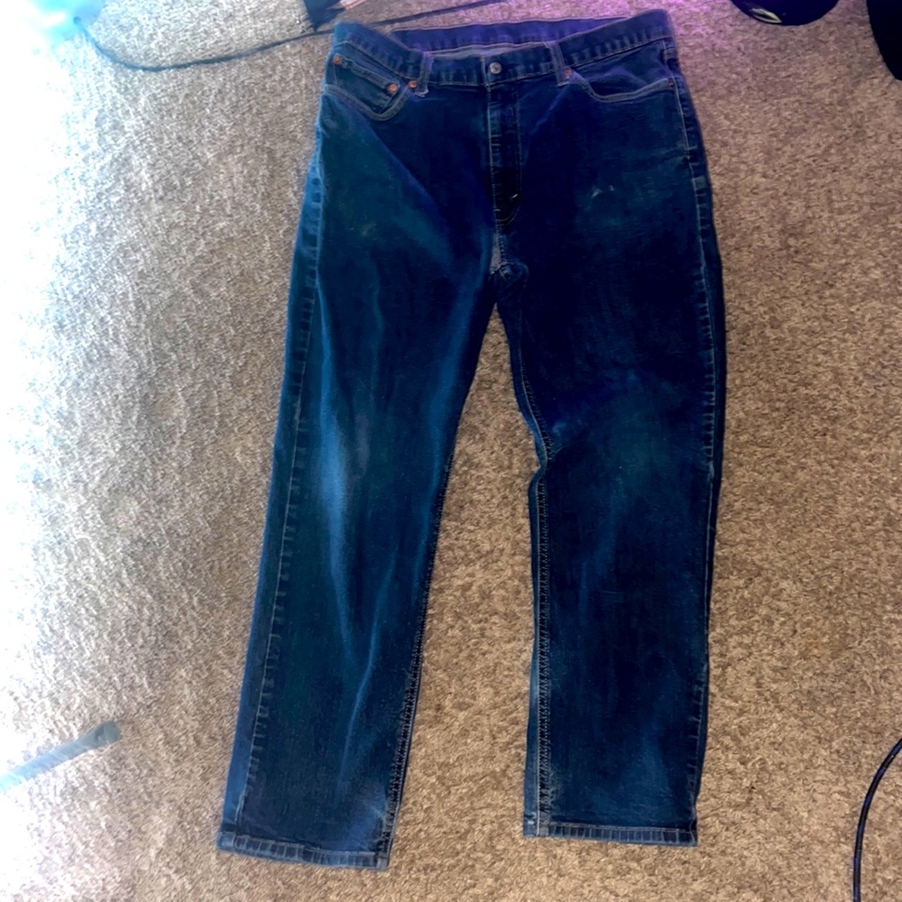 Blue Levi jeans